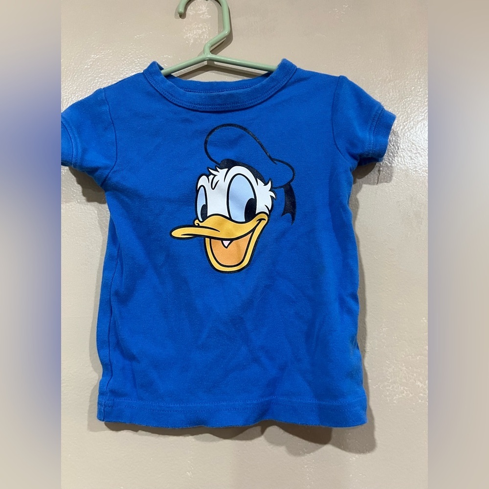 GAP Blue Donald Duck Short Sleeve Tee